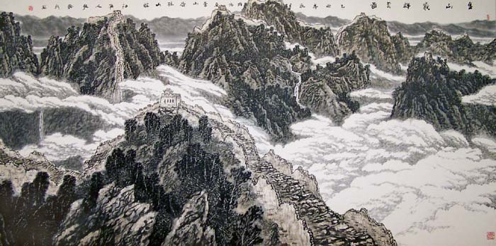 金山岭祥云图
