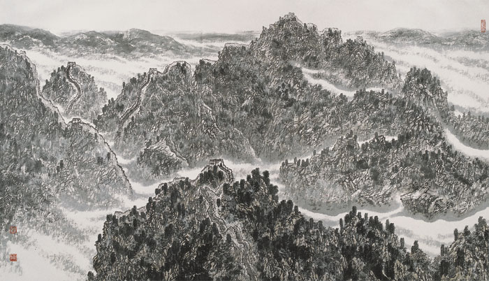 近期作品--长城组画